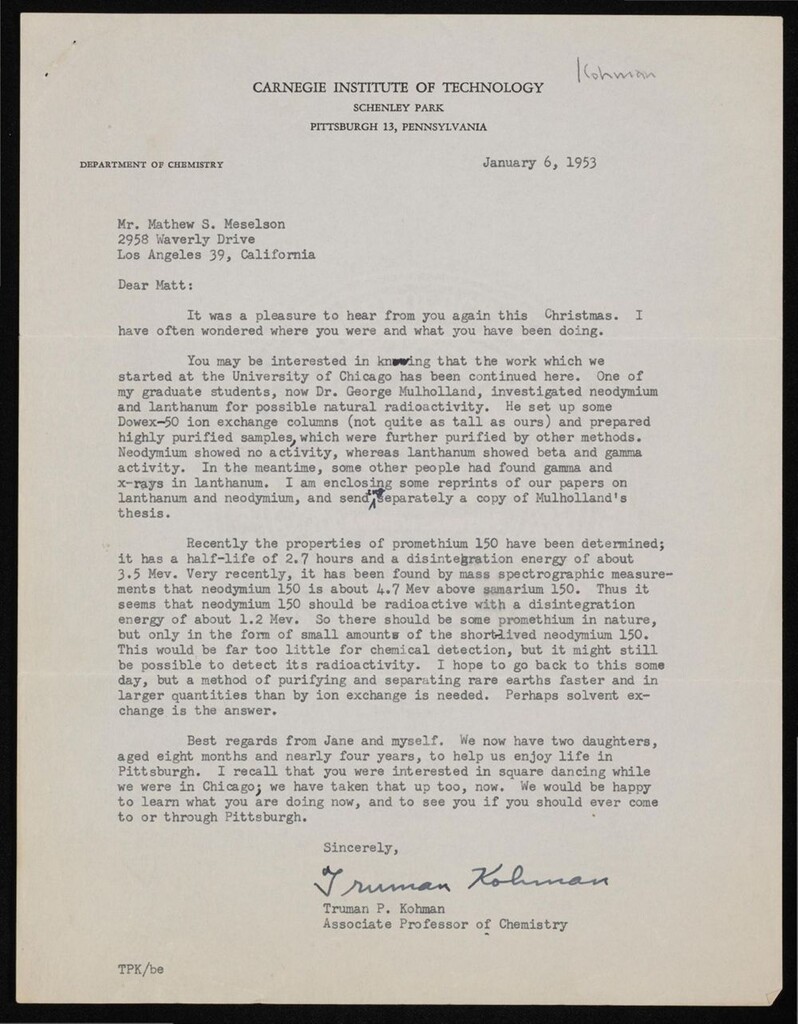 Miniature of Sub-Series II: University of Chicago, 1953 - 1957
