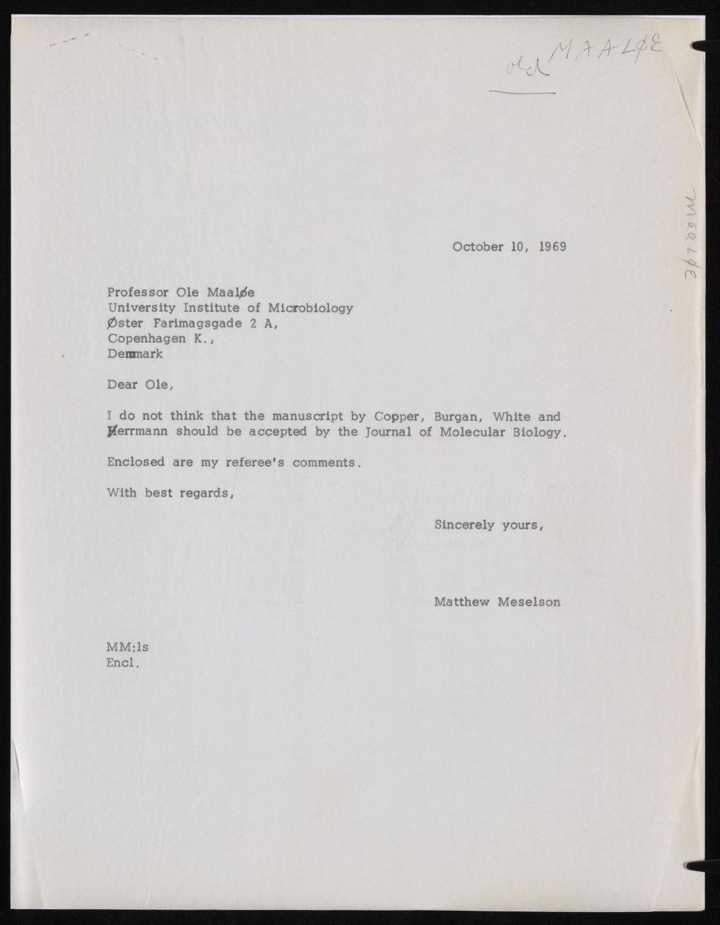 M (Ma-Mel), 1959 - 2015