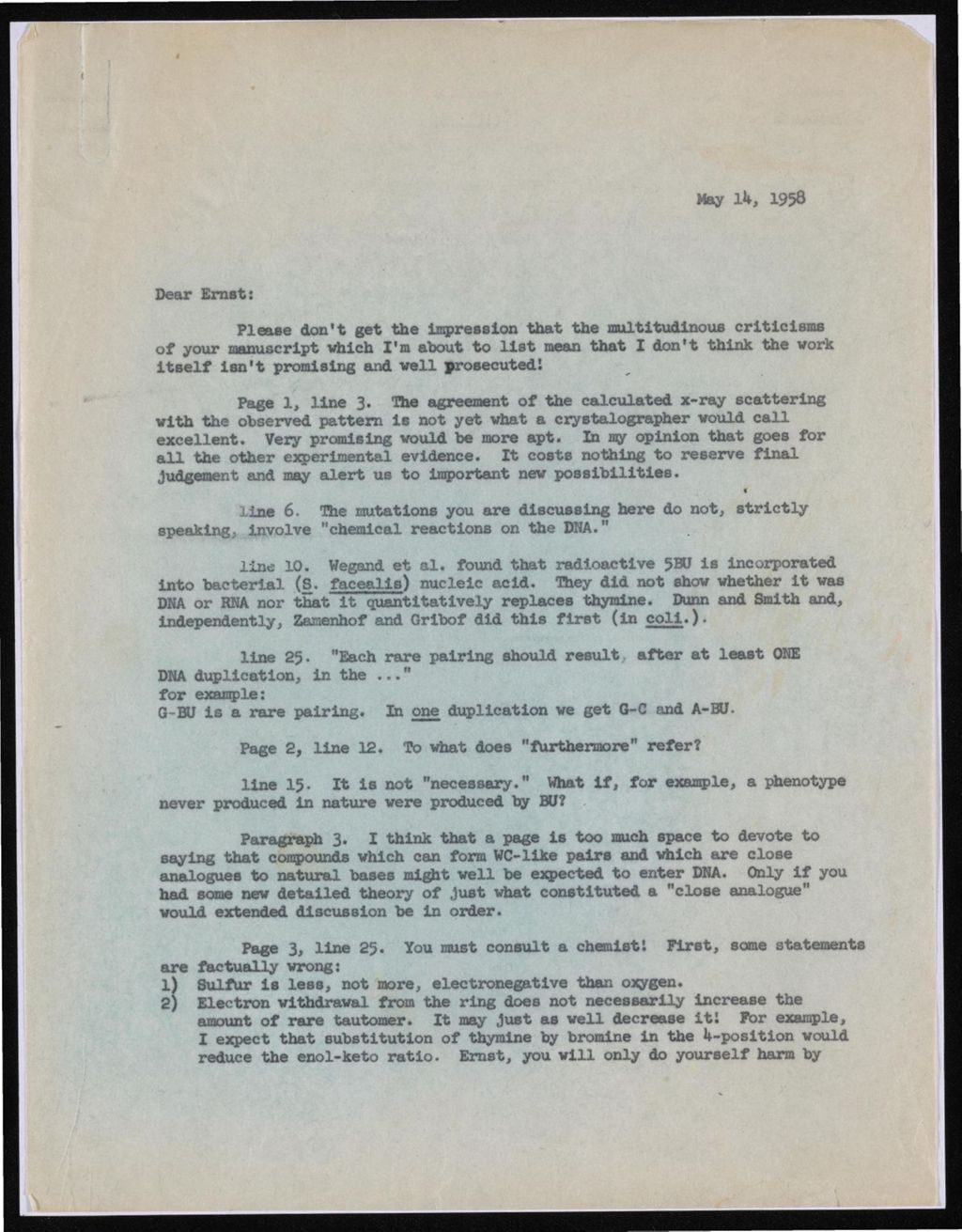 Caltech, 1958