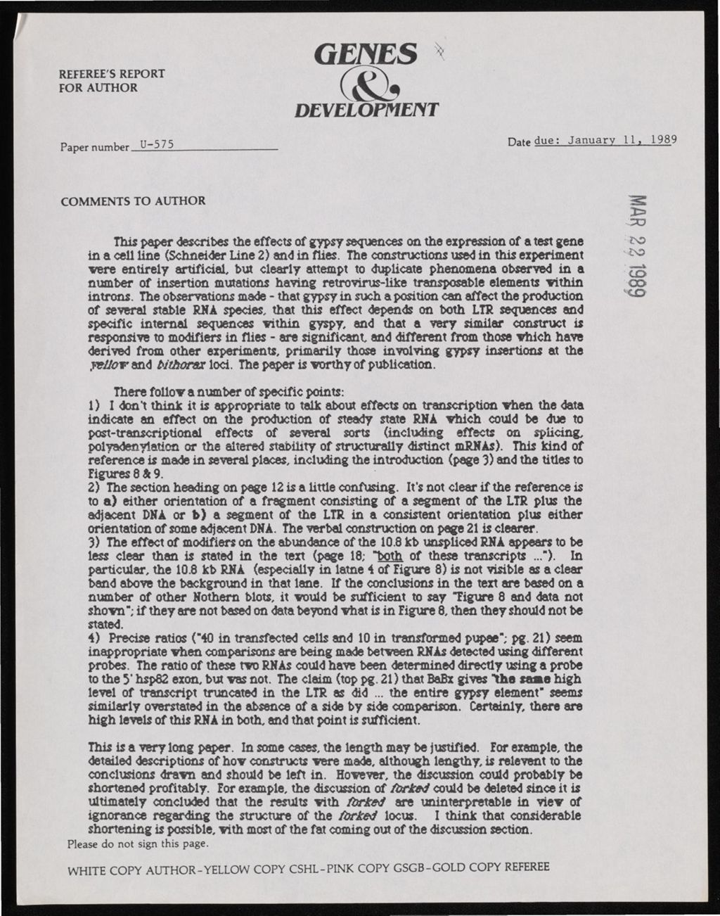 Dorsett, Dale, 1988 - 1989