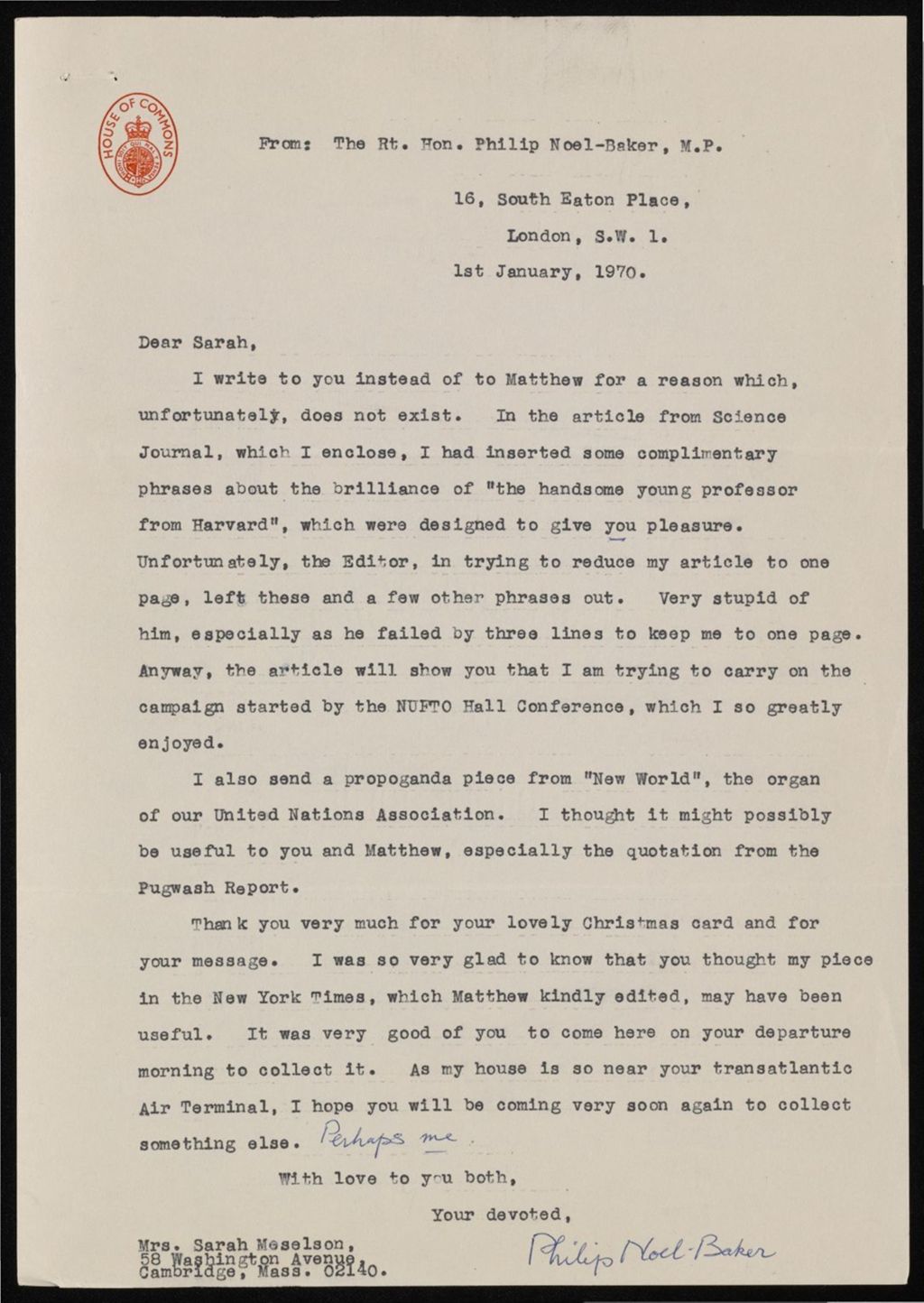 Miniature of (1 of 2), January 1970