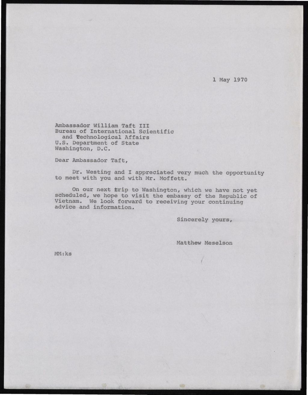 Miniature of May 1970