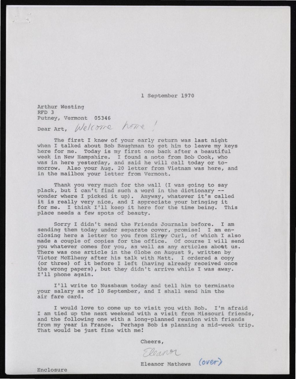 Miniature of September-October 1970