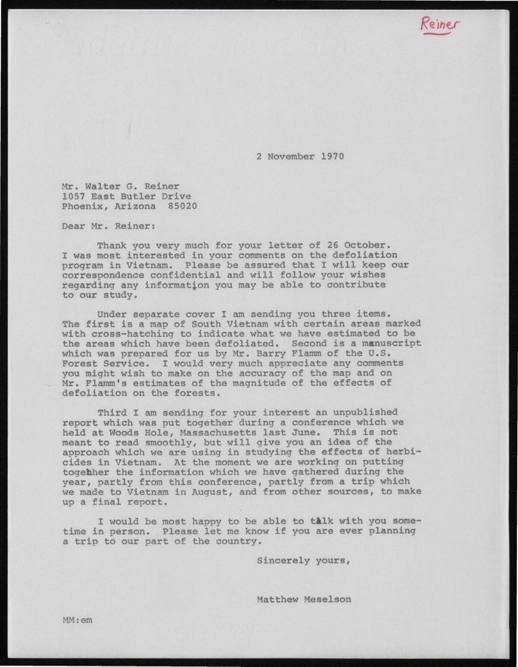Miniature of November-December 1970
