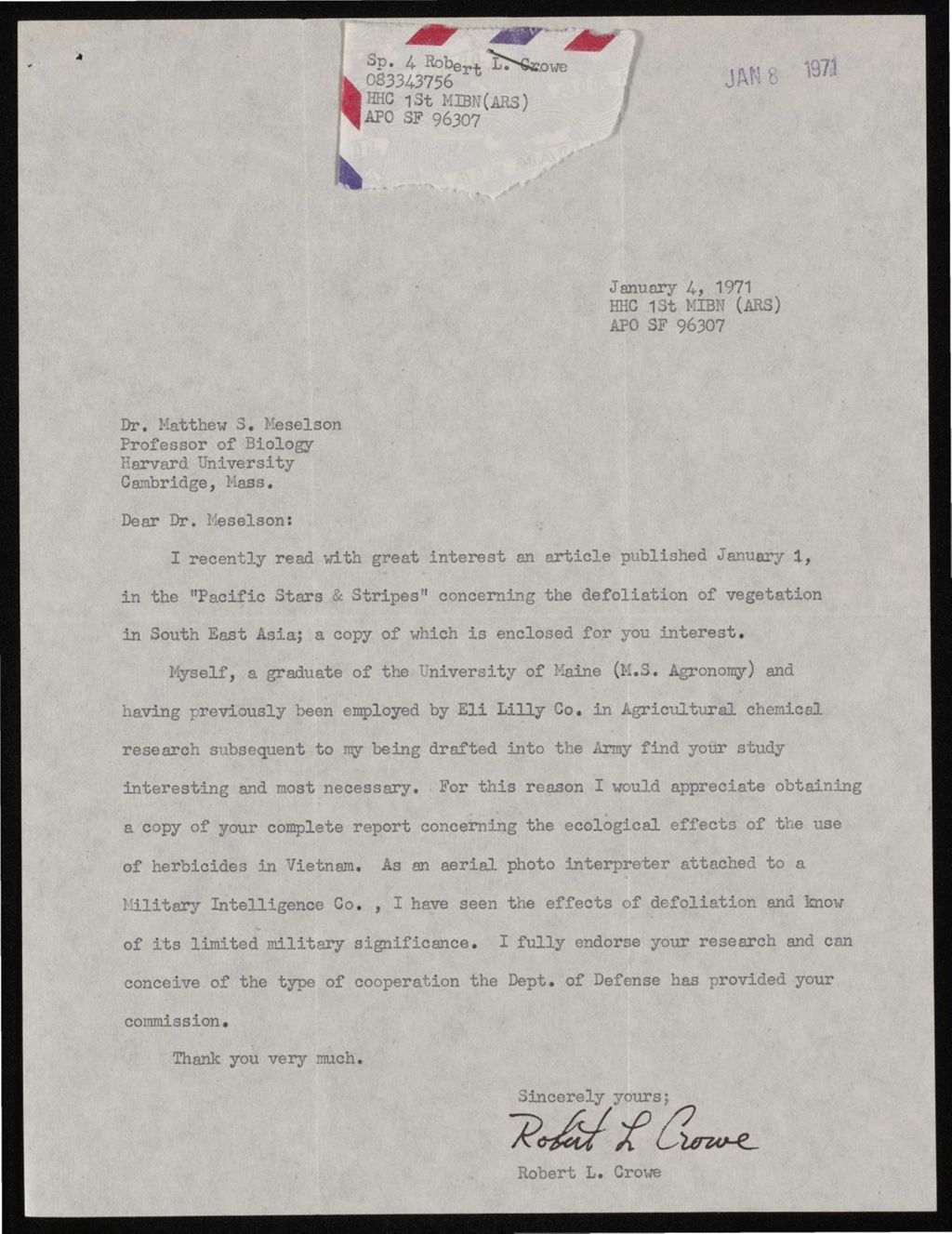 Miniature of (1 of 2), January-March 1971