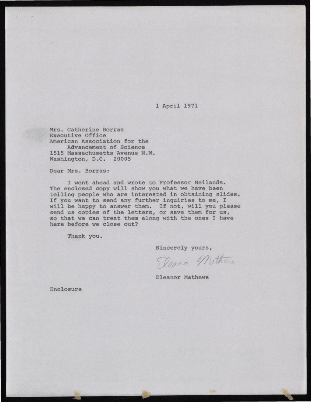 Miniature of (1 of 2), April-June 1971